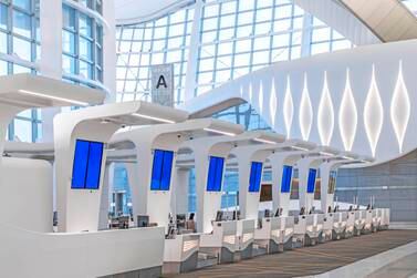 The technology means passengers will have more time to spend relaxing in departures, say Abu Dhabi International Airport officials. Photo: Abu Dhabi Airports
