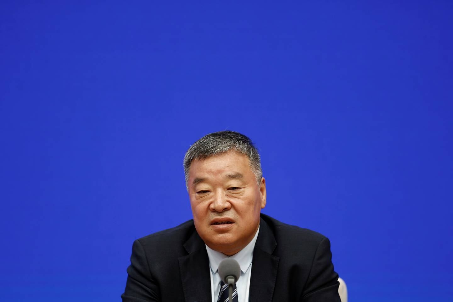 Liang Wannian, the Chinese team leader on the World Health Organisation joint expert team. Reuters