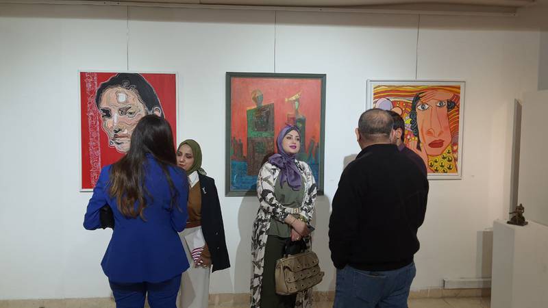 Event brings together more than 70 new and established artists who address women's issues through different artistic styles. 