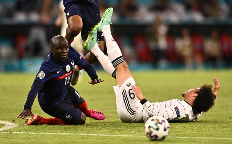 N'Golo Kante  8 - Man of the moment and hugely popular with France supporters. Busied himself all over the pitch, nicking balls, bringing balance, filling gaps and passing forward. Covered more ground than any of his teammates. Do believe the hype. Reuters