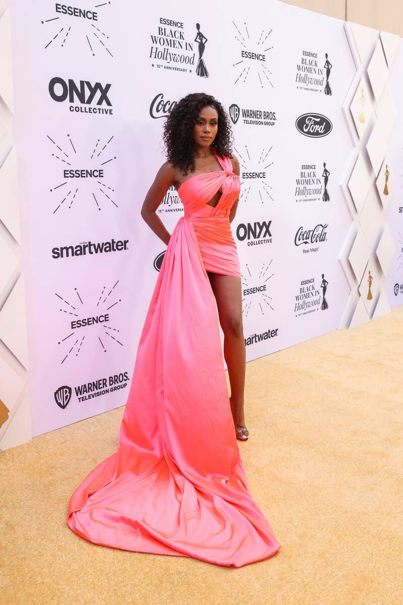 Shannon Thornton arrives at the Essence Black Women in Hollywood Awards. Invision / AP