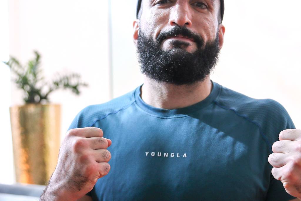Belal Muhammad prepares for fight in Abu Dhabi