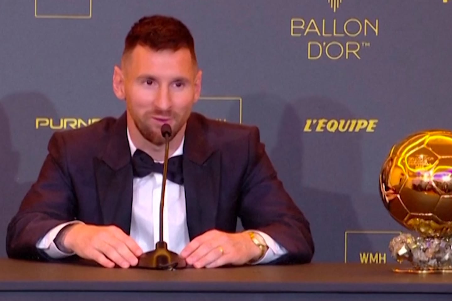 Lionel Messi Wins His Eighth Ballon d'Or