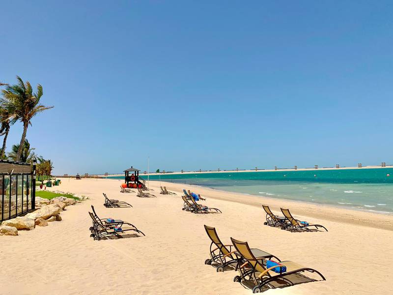 Beaches at hotels must be sectioned off with each area having a maximum capacity and socially-distanced sunbeds. Signage must also remind guests to keep the advised two metres apart from other. Courtesy JA The Resort