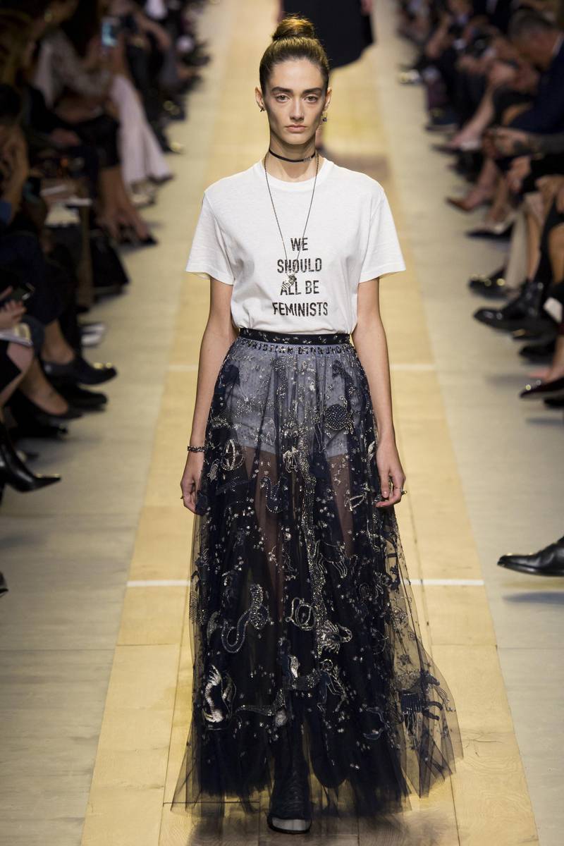 Dior helped populise slogan tees this decade