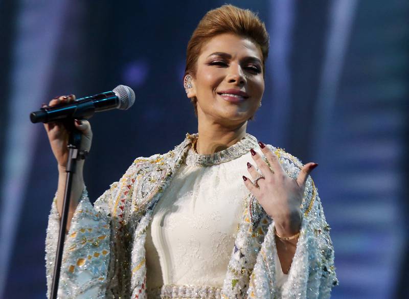 Syrian singer Assala Nasri will perform at the Royal Opera House Muscat. AFP