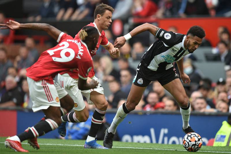 Nemanja Matic - 6: Important role at base of midfield with so many attacking options in front but passing radar not functioning particularly well here. Blazed one shot high into Stretford End and not the best of game's from the Serbian. AFP