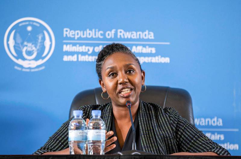 Rwandan government spokeswoman Yolande Makolo. Reuters
