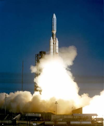 The Voyager 1 lifted off on board the Titan III/Centaur on September 5, 1977.