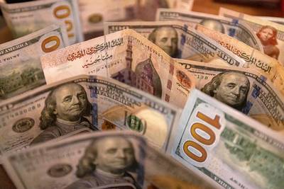 Egypt's economy was hit by the fallout from the war in Ukraine, which forced the government to devalue the local currency. AFP