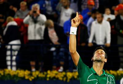 Novak Djokovic defeated Stefanos Tsitsipas in straight sets. Reuters
