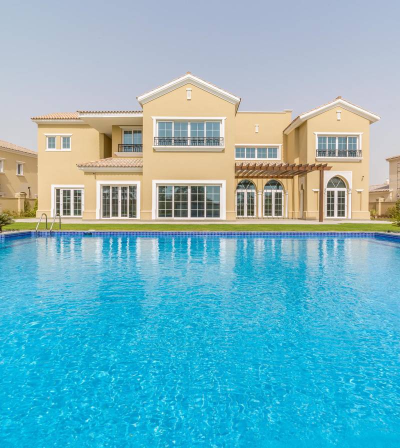 <p>The pool is big enough for a game of water polo.&nbsp;Courtesy LuxuryProperty.com</p>
