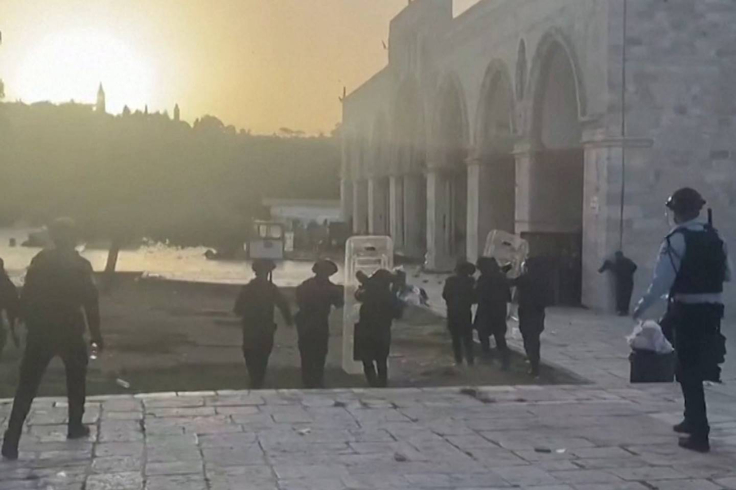 Dozens of people injured at Jerusalem’s Al Aqsa Mosque