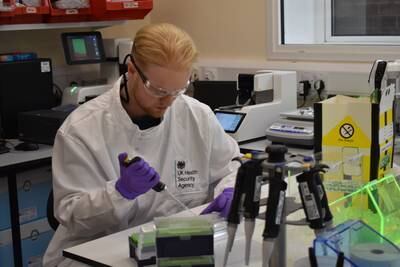 Vaccine Development and Evaluation Centre. Photo: UK Health Security Agency