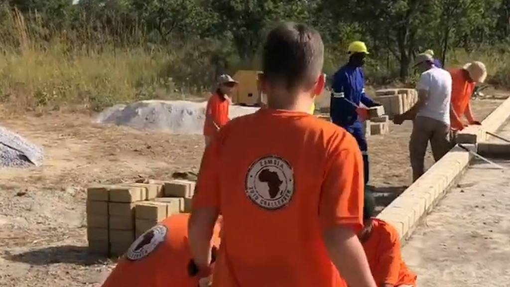 Family camping trips with a difference - you help build a school in Africa