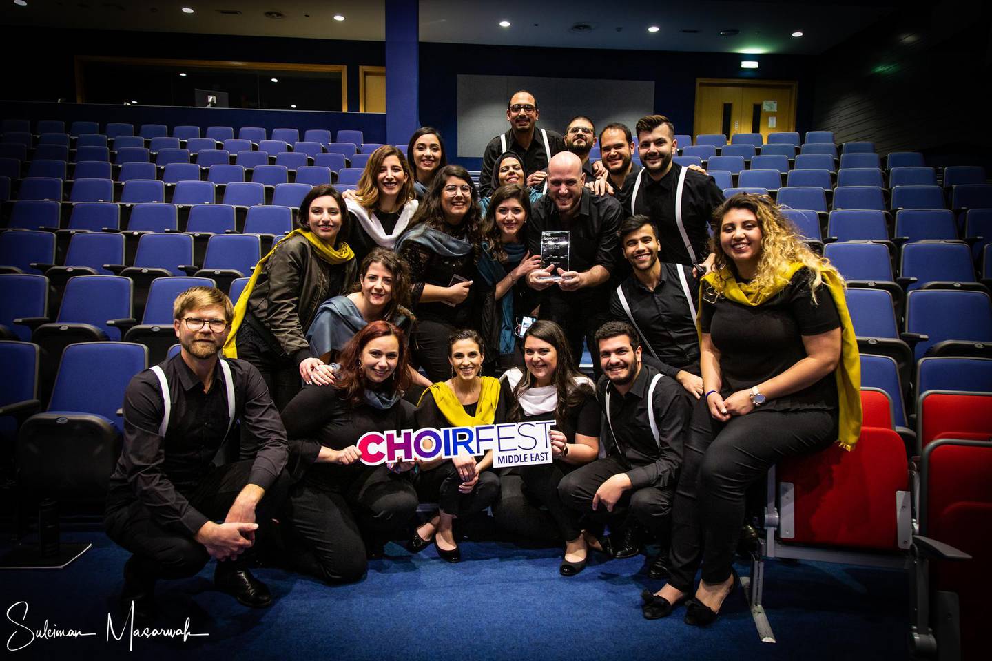 Mosaica Singers were big winners in last year's Choirfest Middle East in Dubai. Courtesy Nedy Muna