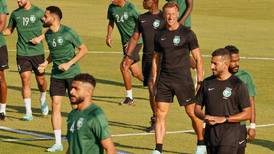 Saudi Arabia train for Lewandowski test at World Cup - in pictures