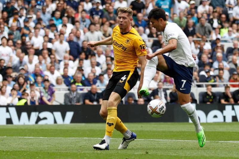 Nathan Collins 6 - Impressive performance but let himself down with lapse in concentration for the deciding goal, allowing Kane to peel off his shoulder for an unmarked header from close range. In possession absolutely excellent. AFP