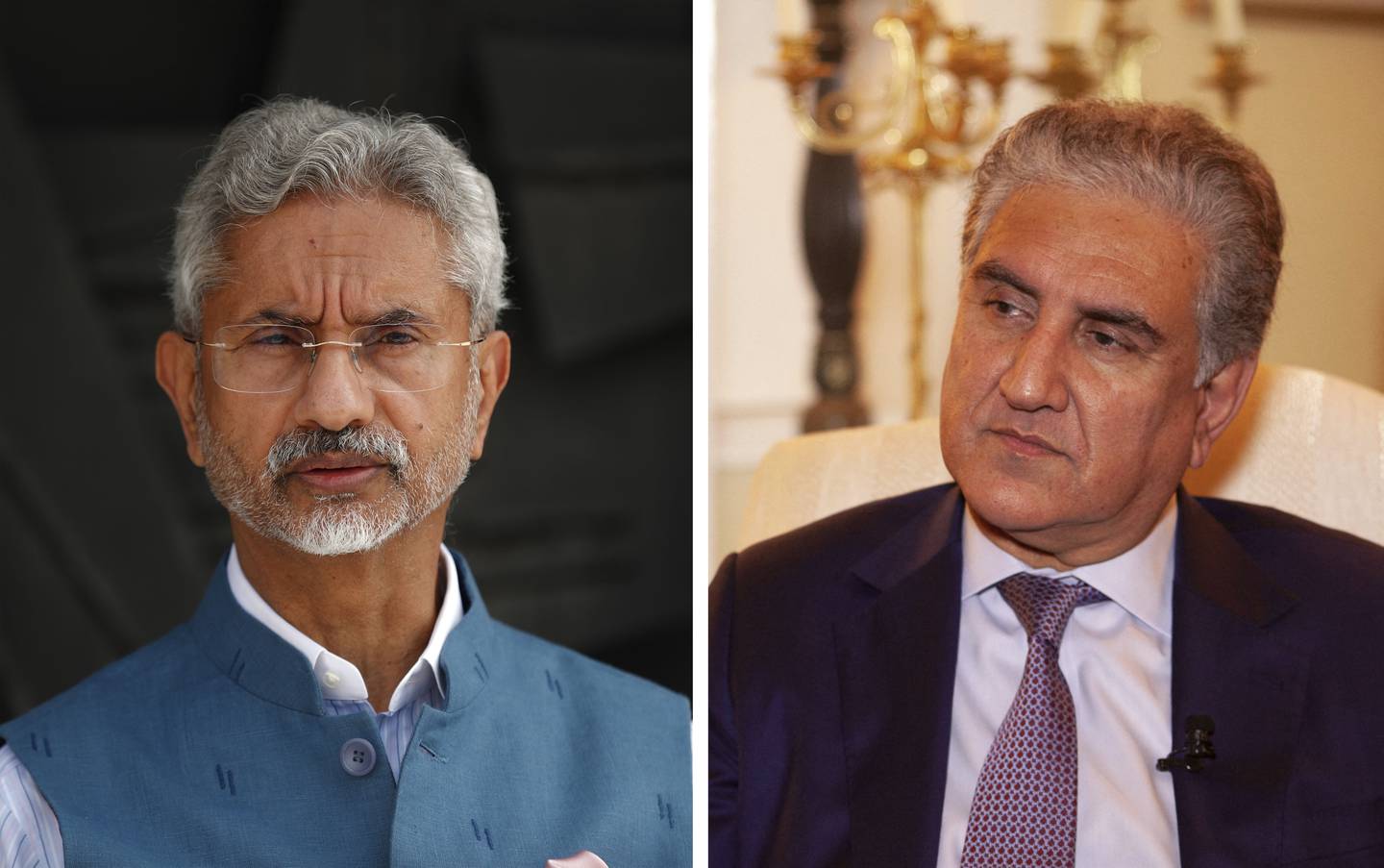 Indian Minister of External Affairs  Subrahmanyam Jaishankar and Pakistan's Foreign Minister Shah Mehmood Qureshi condemned the attacks. Photo: EPA / AFP