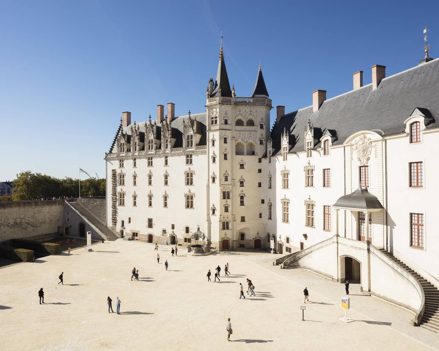 The Chateau des Ducs de Bretagne is filled with Nantes history. Photo:  P Piron / LVAN