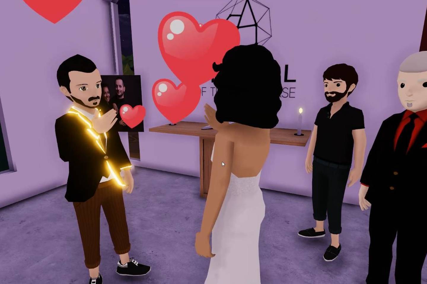 Inside the UAE's first metaverse wedding