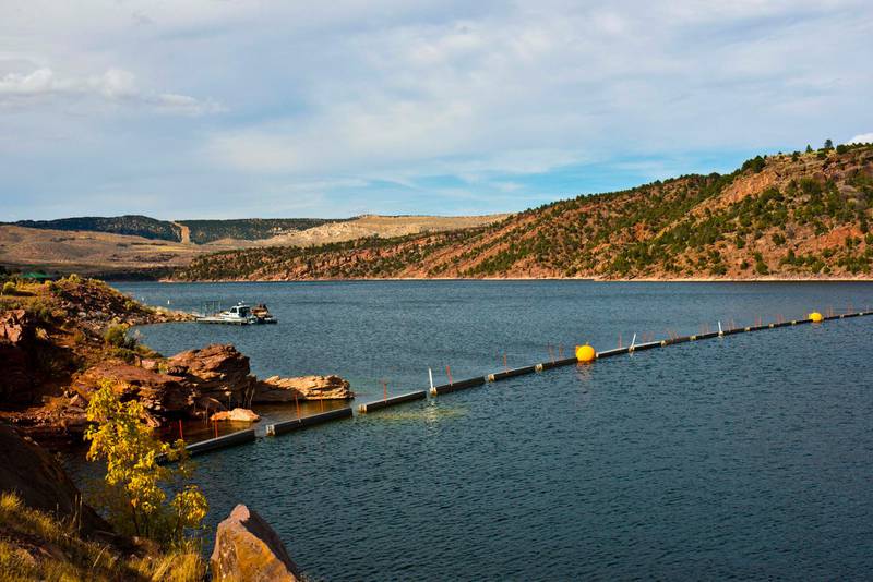 North America, USA, Utah. Scenic Vistas along US HWY 191, Flaming Gorge National Recreation Area, and Reservoir. (Photo by:  Education Images/Universal Images Group via Getty Images)