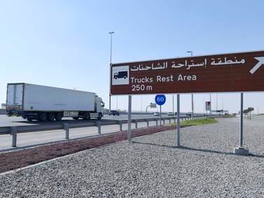 Dubai to build 19 rest stops to boost lorry drivers' safety
