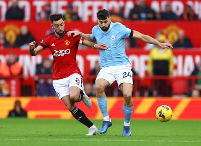 Careless with the ball in the first half but soon settled into his first Manchester derby. Nullified the threat of Fernandes. Reuters