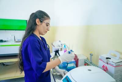 Nadia's Initiative has provided diagnostic equipment to Sinuni General Hospital in Sinjar