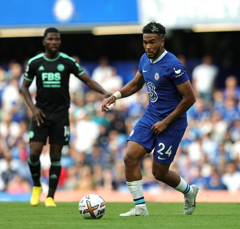Reece James – 7. The 22-year-old looked to be back to his best as he rattled the woodwork with a powerful effort before setting up Sterling’s second. Getty