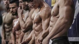 Bodybuilders compete in fitness championship in Gaza city - in pictures