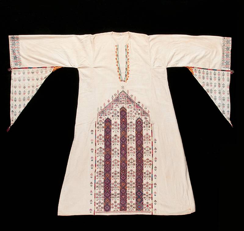 Woman’s festive dress, from the Qalamoun region, Syria, early 20th century