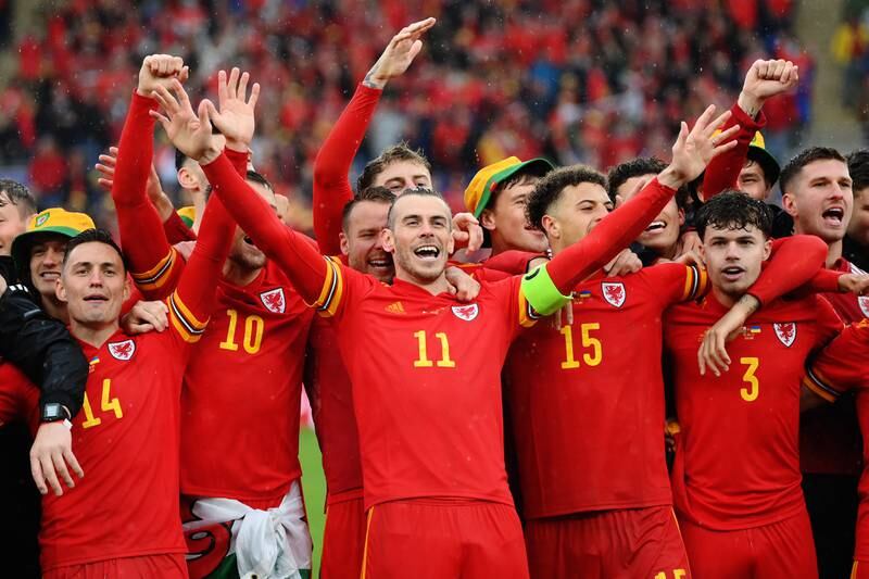 (Play-off final) June 5, 2022. Wales 1 (Bale 34') Ukraine 0: It was that man once again as Wales' captain and talisman Bale scored the winning goal to break Ukraine hearts at a delirious Cardiff City Stadium. "It's the greatest result in history for Welsh football," Bale said. "It means everything. It's what dreams are made of. I'm speechless because I'm so happy." Reuters
