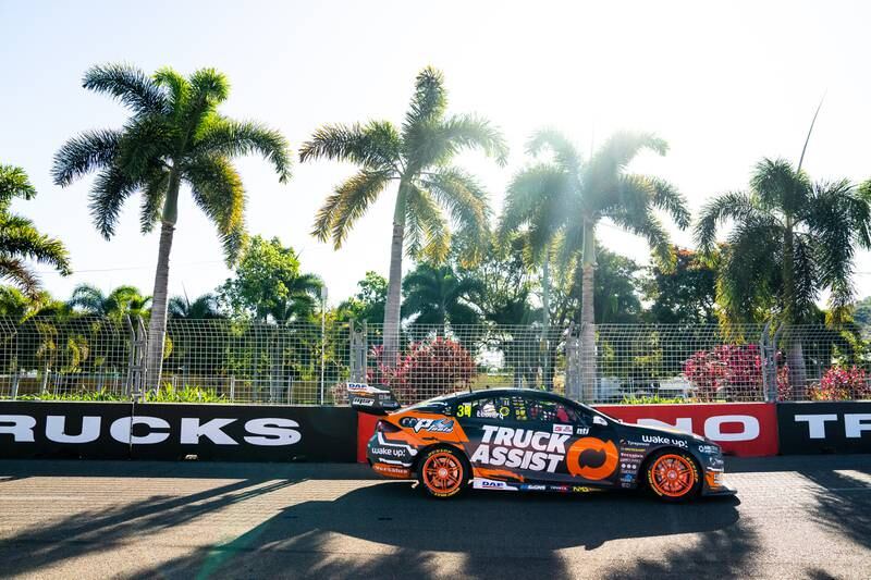 Jack LeBrocq driver of the #34 Truck Assist Racing Holden Commodore ZB during practice for the Townsville 500 round of the 2022 Supercars Championship Season at Reid Park in Townsville, Australia. Getty Images