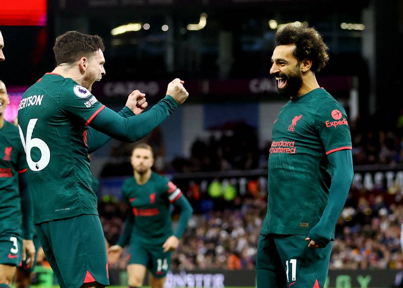 Andy Robertson 8 – A standout performer as Robertson regularly profited from space down the left flank. Made two big chances in the opening five minutes and the second one found Salah who scored. Now holds the record for most assists for a defender in Premier League history with 54. Reuters