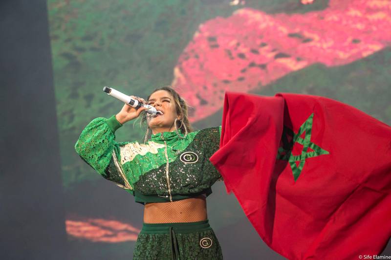 Colombian pop star Karol G performed recently at Mawazine music festival in Morocco. Sife Elamine