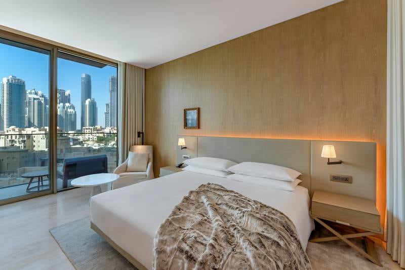 The Dubai Edition is the place to go for a staycation in the heart of the city. Photo: Marriott
