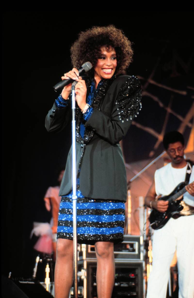 Performing in 1987. Getty Images