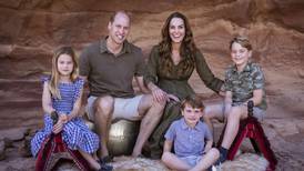 Prince William and Kate's Christmas card features smiling family in Jordan