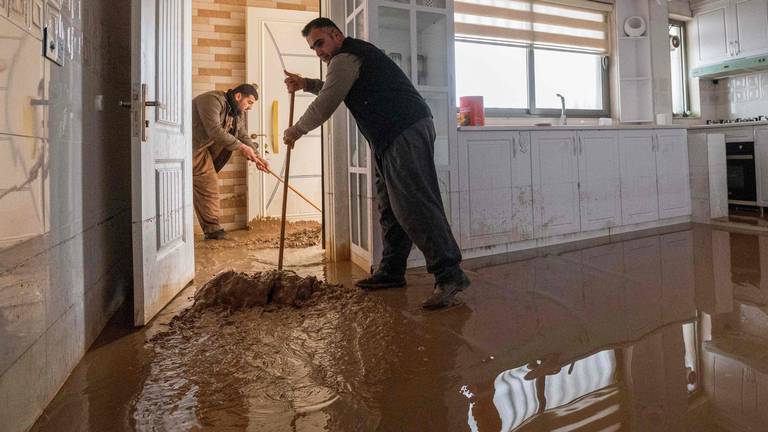 An image that illustrates this article Flash flooding hits Erbil in Iraq - in pictures
