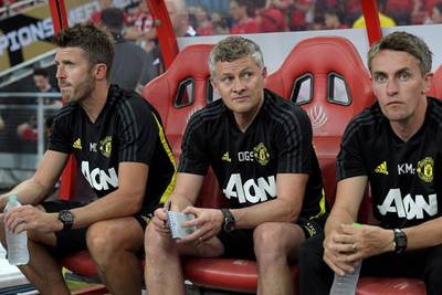 It is three wins out of three in pre-season for Ole Gunnar Solskjaer. AFP
