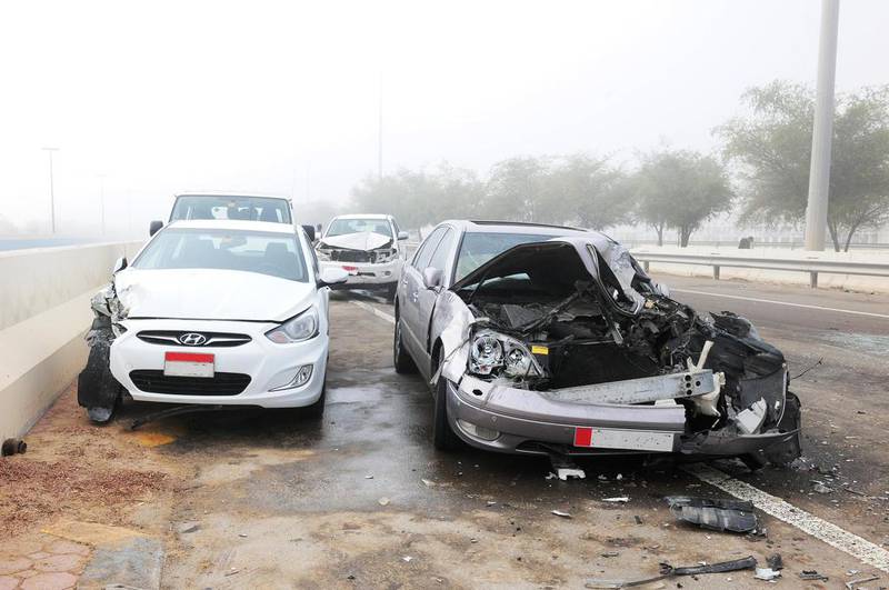 Colonel Hamad Nasser Al Balushi, Director of the Roads Department of Foreign Affairs at the Directorate of Traffic and Patrols, said officers responded to the reports and arrived at the scene in a few minutes.