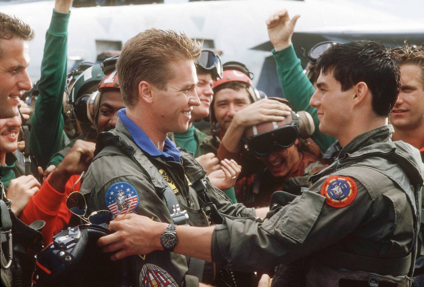 One of the main life lessons 'Top Gun' serves up is that there are times in your life when you have to be a wingman. Photo: Paramount Pictures