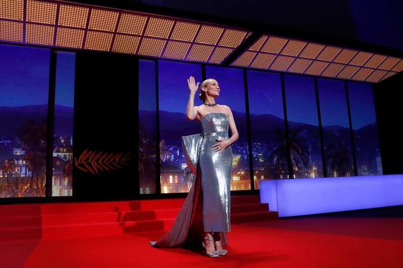 Diane Kruger on stage. EPA