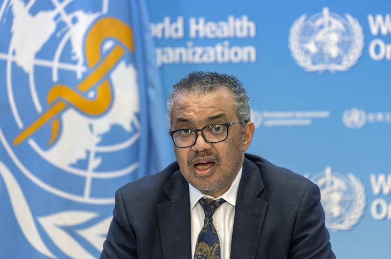 Generaldirektor der Weltgesundheitsorganisation Dr. Tedros Adhanom Ghebreyesus.  Reuters