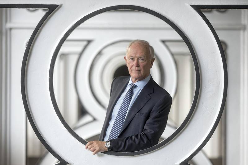 Tim Clark, president of Emirates Airline, poses for a photograph at the Aviation Festival in London, U.K., on Thursday, Sept. 7, 2017. Emirates wants "copper-bottomed" undertakings from planemaker Airbus SE on A380 model's future, Clark said at the festival. Photographer: Simon Dawson/Bloomberg