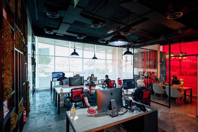 Advertising agency Zia Creative Network revamped their office to ensure staff are spread out