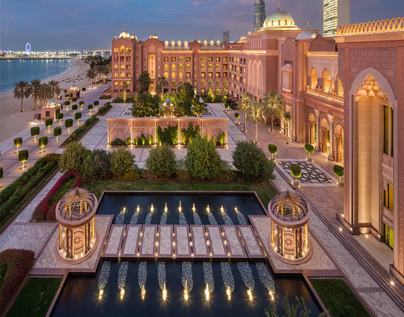 Sand for the beach was imported from Algeria. Photo: Mandarin Oriental