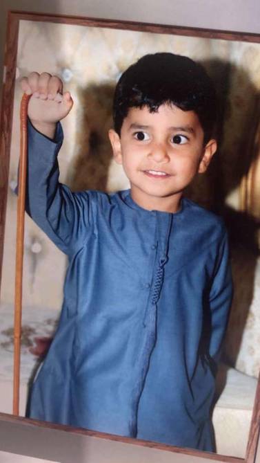 Zaid was rescued from the water but suffered loss of oxygen to the brain and organs. He died after 50 days in hospital. Courtesy: Al Shehhi family 
