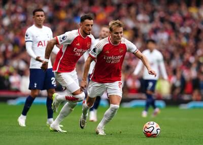 Instrumental in dominant first half from the Gunners, leading their aggressive press. Influence waned in far more even second half. PA